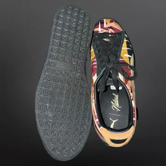 Men’s Puma Clyde Moon Jungle in Puma Black & Natural Vachetta PUMA SELECT Size 9 - Picture 11 of 13